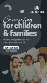 Counseling for Children & Families TikTok video Image Preview