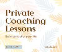 Private Coaching Facebook Post Design