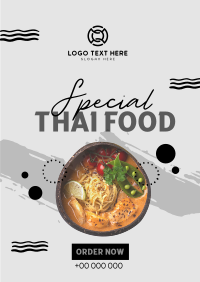 Thai Flavour Poster Design