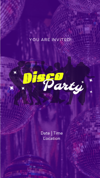 Disco Fever Party TikTok video Image Preview