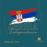 Serbia Day Linkedin Post Image Preview