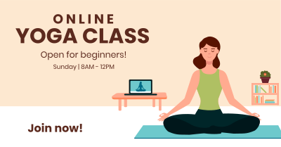 Online Yoga Facebook ad Image Preview