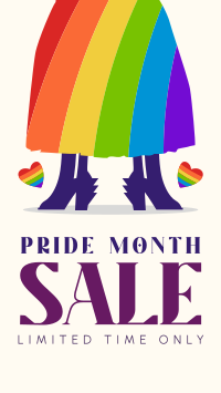 Pride Clearance Sale TikTok Video Design