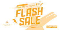 Flash Sale Promo Facebook Ad Design