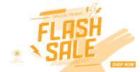 Flash Sale Promo Facebook ad Image Preview