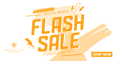 Flash Sale Promo Facebook ad Image Preview