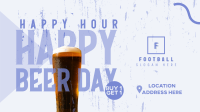 Beers For Two Facebook Event Cover Design