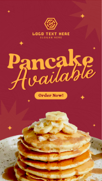 Pancakes Now Available Facebook Story Design