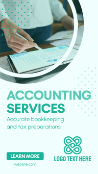 Accounting and Finance Service YouTube short Image Preview
