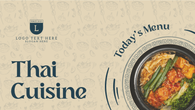 Thai Cuisine Facebook Event Cover Image Preview