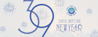 Classy Year End Countdown Facebook Cover Design