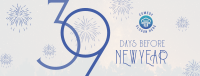 Classy Year End Countdown Facebook cover Image Preview
