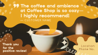 Quirky Cafe Testimonial Animation Image Preview