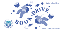 Donate Books, Fill Hearts Facebook Ad Design