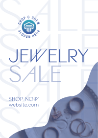 Organic Minimalist Jewelry Sale Poster Image Preview