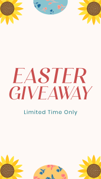 Blooming Easter Egg Instagram Story Design