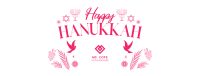 Hanukkah Menorah Facebook Cover Image Preview