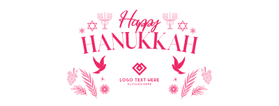 Hanukkah Menorah Facebook cover Image Preview