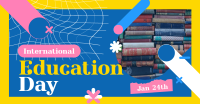 Happy Education Day  Facebook Ad Design