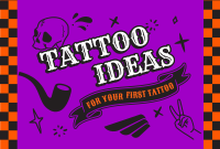 Checkerboard Tattoo Studio Pinterest board cover Image Preview