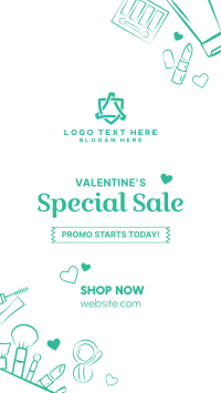 Valentine Sale Instagram story Image Preview