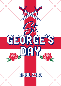 St. George's Cross Flyer Image Preview