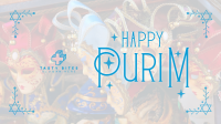 Celebrating Purim Facebook Event Cover Image Preview