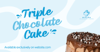 Triple Chocolate Decadence Facebook Ad Design