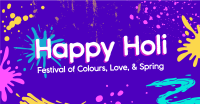 Holi Celebration Facebook Ad Design