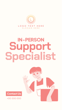 Tech Support Specialist TikTok video Image Preview