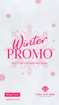 Winter Season Promo Instagram Reel Design