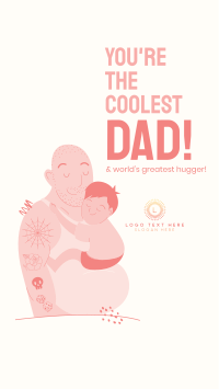 Coolest Dad Facebook story Image Preview