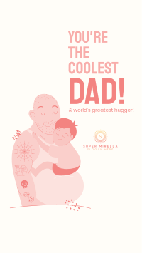 Coolest Dad Facebook Story Image Preview