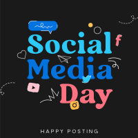 Happy Posting Instagram Post Design