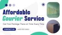 Affordable Courier Service Facebook event cover Image Preview