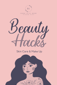 Beauty Hacks Pinterest Pin Design