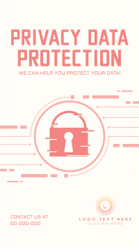 Privacy Data Instagram Story Design