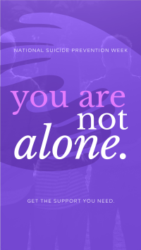 Suicide Prevention Support Group TikTok Video Image Preview