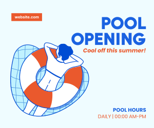 Pool Opening Facebook post Image Preview