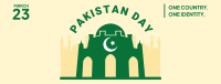 Pakistan Day Celebration Facebook cover Image Preview