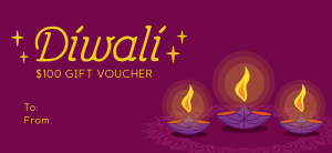 Happy Diwali Gift Certificate Image Preview