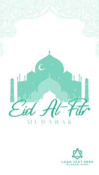 Starry Eid Al-Fitr Instagram story Image Preview