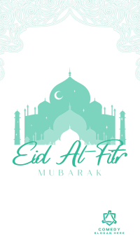 Starry Eid Al-Fitr Instagram Story Design