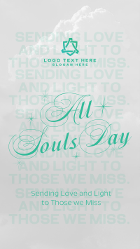 Trendy All Souls Day Greeting TikTok Video Preview