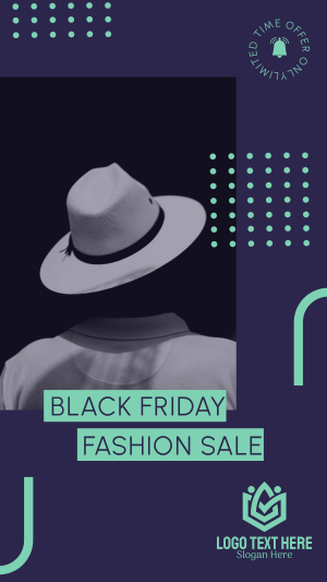 Black Friday Fashion Sale Instagram story