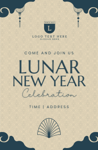 Lunar New Year Sale Invitation Preview