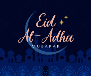 Eid ul-Adha Mubarak Facebook post Image Preview