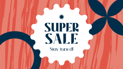 Abstract Beauty Super Sale Facebook event cover Image Preview