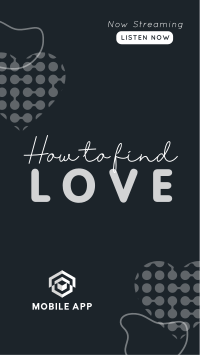 How To Find Love Instagram story Image Preview