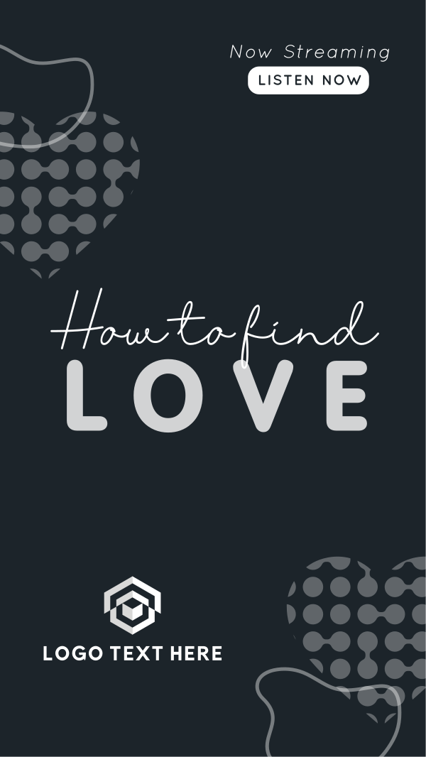 How To Find Love Instagram Story Design Image Preview